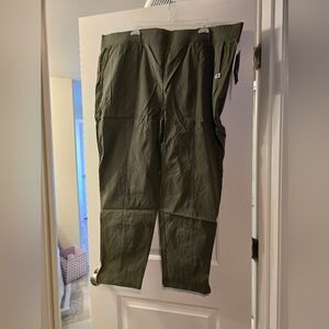 NWT, Torrid Size 3 Green pants. Spandex/rayon.